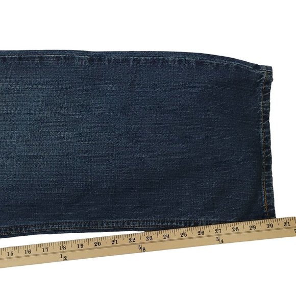 Levis 559 Relaxed Straight Fit Jeans Mens Size 44 x 31 Dark Wash Denim - Picture 5 of 12